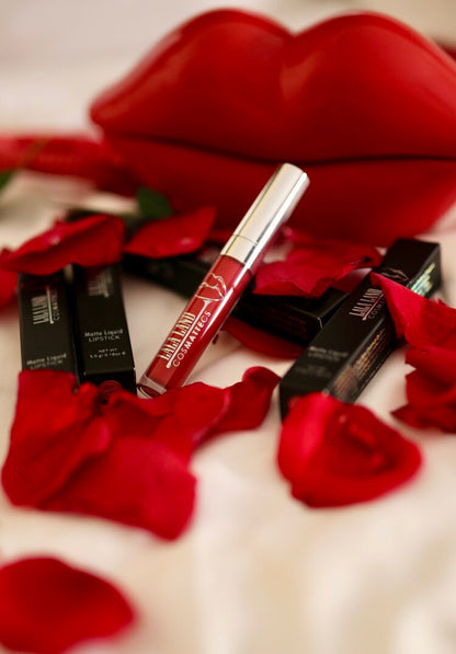 Concrete Rose – Creamy Red Liquid Lipstick